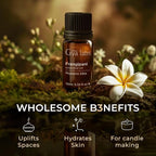 Gya Labs Frangipani Essential Oil for Diffuser - 0.34 Fl Oz - 100% Pure Natural Frangipani Oil for Skin, Face, Aromatherapy & Candle Making Scent