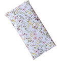 Large Microwave Heating Pad with Flax Seed, Scented or Unscented, Good For Back Pain or Cramps, Moist Heat Therapy or Ice Pack, Microwavable Bean Bag, 6" x 12" (Flannel Floral, Peppermint & Chamomile)