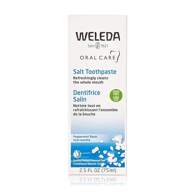 Weleda Natural Salt Toothpaste. 2.5 Fluid Ounce (Pack of 3)