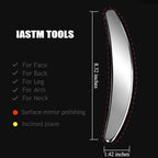Stainless Steel Muscle Scraping Tool Set – Gua Sha Massage Scraper for Fascia & Muscle Relaxation – Myofascial Release Scraping Massager Kit