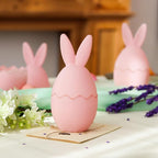 Spring Candle Decoration for Table Centerpieces, Bunny Lavender Scented Candle, Spring Home Decor, Indoor Easter Gift for Women
