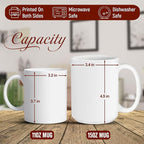 Customized Vintage Locomotive Design Ceramic Cup, Personalized Steampunk Train Coffee Mug 11oz 15oz, Unique Custom Name Mug Gift For Train Enthusiasts, Steam Engine White Mug