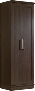 Sauder HomePlus Kitchen Pantry Storage Cabinet with Adjustable Shelves, Laundry Bathroom, L: 23.31" x W: 17.01" x H: 71.18", Dakota Oak
