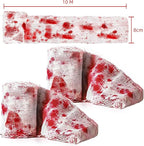 Wholelovein 2 PCS Halloween Creepy Cloth 800 Inch Bloody Scary Blood Gauze Bandages Decorations