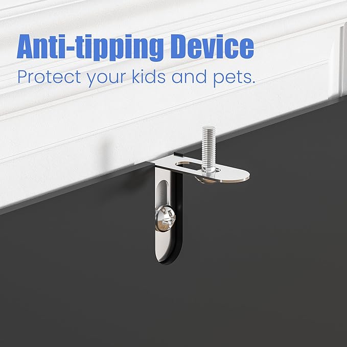 71" Tall Pantry Cabinet, 4 Doors Kitchen Pantry Storage Cabinet, Freestanding Larder Cupboard, Kitchen Hutch with Gold Handles for Dining Room, Bathroom, Black