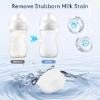 300 Professional Deep Cleaning Detergent Tablets for All Baby Bottle Washers, Washer Tablets for Bottle Washer and Sterilizer and Dryer, Easy to Use