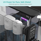 SimPure Y9A Countertop Reverse Osmosis Water Filter, Alkaline Remineralization 300 GPD 6 Stage Purification, RO Water Filtration System, Super Fast Filtering Portable Water Purifier