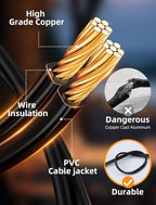 Outdoor Patio String Lights: S14 Shatterproof Bulb Outside Waterproof Light - 50Ft 15M Remote Dimmable Connectable Hanging Outdoor Electric Lighting - Garden Backyard Yard Gazebo Porch Party