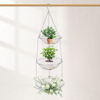 3-Tier Kitchen Wire Storage Basket Hanging Fruit Storage 2 Pack