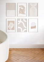 HAUS AND HUES 20 x 30 Frame Set of 9-20 By 30 Picture Frame, 20x30 Poster Frame Wood, Big 20 Inch x 30 Inch Frame, Natural 30x20 Picture Frame, 20 x 30 Picture Frame (Standalone White Oak)