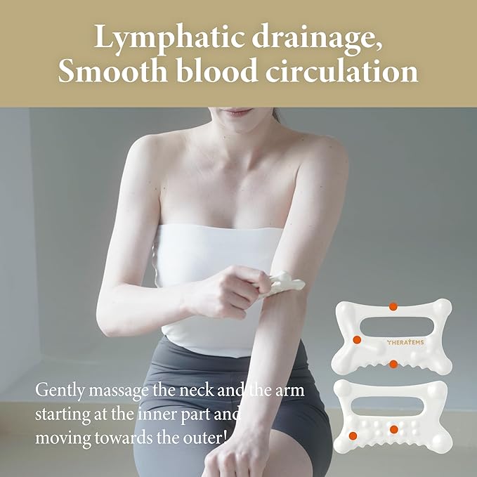 Natural Ceramic gua sha Massage Tool, face and Body guasha, Lymphatic Drainage Trigger, guasha Board, face Lift, Muscle Relief Massage Board