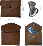 Medical Grade Stainless Steel Gua Sha Guasha Massage Soft Tissue Therapy Used for Back, Legs, Arms,Neck,Shoulder