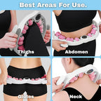 Anti Cellulite Roller - Lymphatic Drainage Massager, Cellulite Massage Tool, Fascia Blaster for Contoured, Tool for Sore Arms, Legs, Stomach & Buttocks