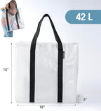 CleverMade Under Bed Storage Bag - Collapsible Storage for Shoes and Clothes Easy Use - Heavy Duty Utility Bag Home