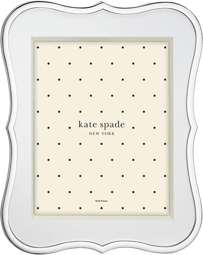 Kate Spade New York Crown Point 8" X 10" Frame, 3.15 LB, Silver