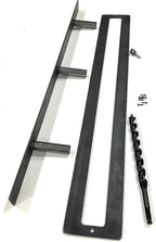 Floating Shelf Brackets - Sheppard Brackets - Easy Install - Heavy Duty (34 inch Build Kit)