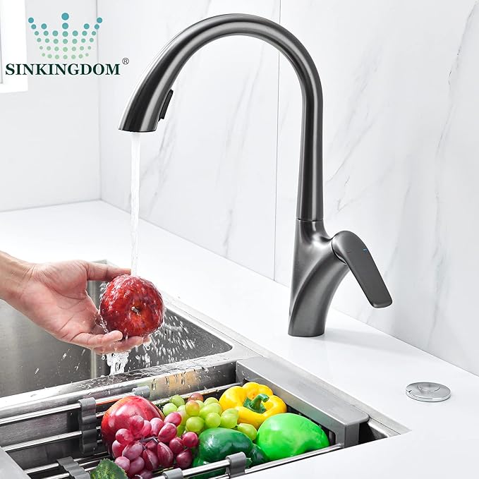 Garbage Disposal SinkTop Air Switch Kit with Stainless Steel Button,Chrome
