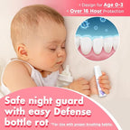 Mouth Spray for Kids, Toddler Toothpaste Helper, Fluoride Free Baby Toothpaste Cavity Protection, Oral Care with Natural P113+ Antibacterial Peptide - for Newborns to Age 6, Strawberry