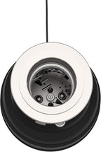 Waste Maid 10-US-WM-658-3B Garbage Disposal Anti-Jam Stainless Steel Food Waste Grinding System, 1-1/4 HP Premium, Black
