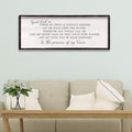 Spirit Lead Me Wall Decor 32"x12" Christian Scripture Worship Song Religious Bible Verse Wooden Framed for Bedroom Office Large Wall Art Hanging Sign (Black)