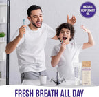 SprinJene Fluoride Free Toothpaste for Sensitive Teeth & Gum Fresh Breath Helps Dry Mouth Natural Non Fluoride Toothpaste for Adult SLS Free, Toxic Preservative Free with Black Seed Oil & Zinc 4 Pack