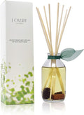 LOVSPA Reed Diffuser Set, Cinnamon Pine Cones Scented Oil Diffuser with Sticks, Home Fragrance Accessories for Bathroom Shelf Decor, Aroma Diffusers for Home or Office Desk, USA Made