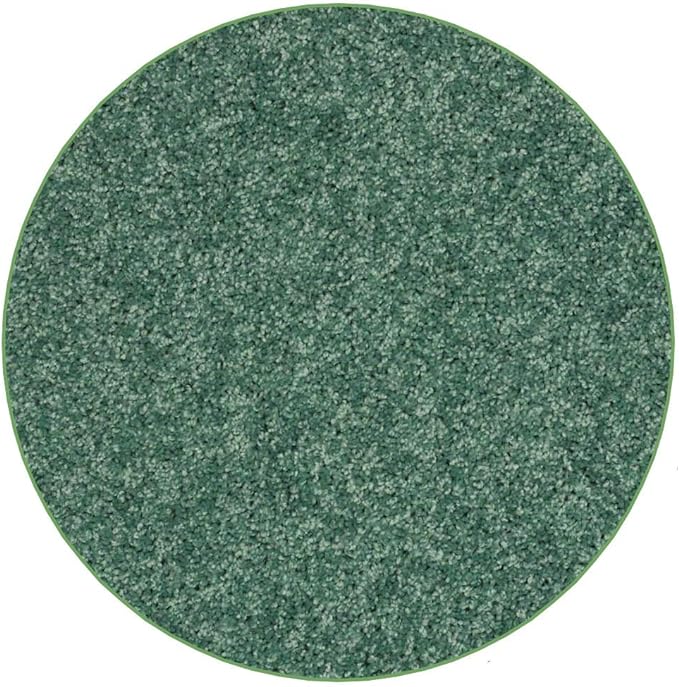 KOECKRITZ Soft and Colorful Kids Classroom Area Rugs (Passes Flammability Pill Test) Many Sizes and Bright Colors to Select from (11' Round, Froggy)