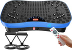 AXV Vibration Plate Exercise Machine Whole Body Workout Portable Mini Vibrate Fitness Platform Lymphatic Drainage Machine for Weight Loss Shaping Toning Wellness Home Gyms Workout (Mini)