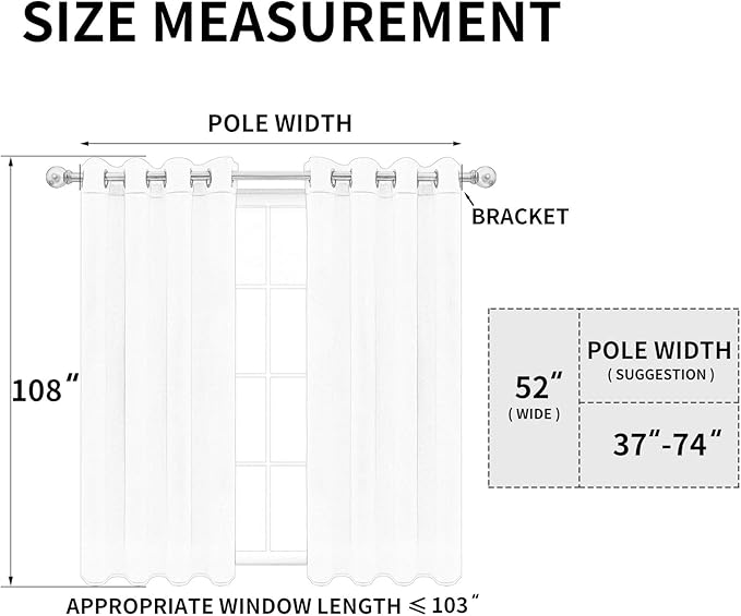 Easy-Going Blackout Curtains for Bedroom, Solid Thermal Insulated Grommet and Noise Reduction Window Drapes, Room Darkening Curtains for Living Room, 2 Panels (52x108 in,Wine)