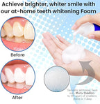 Swissklip Teeth Whitening Foam | Mint Flavor Whitening Toothpaste | Teeth Whitener I Professional Teeth Whitening Kit | 100% Vegan - Made in USA - 1.69 oz - Pack 1
