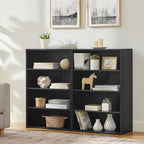 71 Inch Tall 8-Shelf Bookcase - Dual Function Convertible Storage