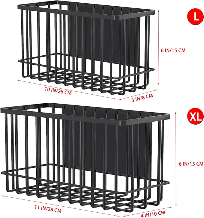 Magnetic Basket Fridge Lint Bin Dryer Ball Holder Laundry Room Organization Home Storage for Class Office School