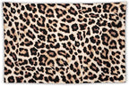 HZOHNAGO Leopard Print Tapestry Rustic Brown Leopard Wild Animal Printed Wall Tapestry Painting Wall Hanging for Bedroom Living Room Dorm 60" W x 40" H