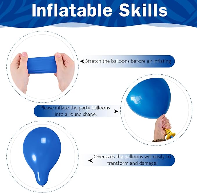 Red Yellow Blue Balloons Light Baby Royal Metallic Blue Red Yellow Primary Balloons with Colorful Confetti Latex Balloon for Carnival Circus Baby Shower Birthday Party Decor