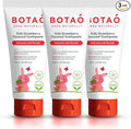 Kids Toothpaste | Natural Strawberry Flavored Anticavity Fluoride Toothpaste Maximum Cavity Protection| EWG Verified, Vegan, SLS Free, Safe to Swallow, Aloe Vera (3Pack)