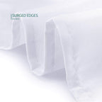Surmente White Tablecloth for Round Tables, 108-inch Round Table Cloths for Weddings, Banquets, or Restaurants