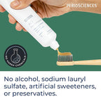 PerioSciences AO Pro Natural Toothpaste with Nano Hydroxyapatite, Remineralizing, Fluoride Free, SLS Free, Gluten Free 3 fl oz / 90ml - Pack of 2