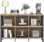 6 Cube Storage Organizer with Shelf - Industrial Bookcase by FATORRI