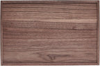 pandapark Wood Organizer Tray,Black Walnut,Desk & Drawer Storage Box (Walnut Master)