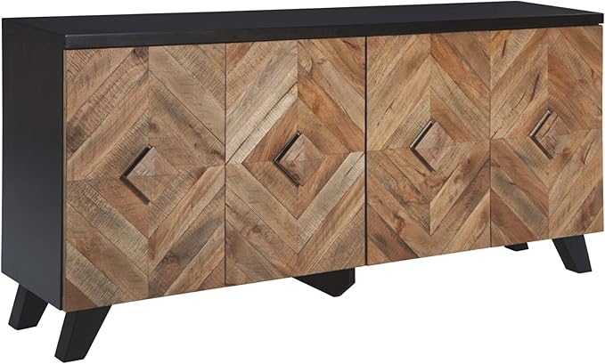 Signature Design by Ashley Robin Ridge Modern Wood Accent Cabinet
