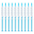 EZGO 10 Pack Teeth Whitening Gel Refills 22% Bleaching Gel, No Sensitive Teeth Whitener, Great for Sensitive Tooth Whitening, Carbamide Peroxide Teeth Whitening Gel, Mint Flavor (10X 3ML)