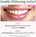 EUTHYMOL Whitening Toothpaste (3.7fl oz*5, Pack of 5) - Stain Removal in 2 Weeks, Long-Lasting Freshness for Sensitive Gum & Teeth. Bad Breath, Cavity Prevention. Recyclable Aluminum Tube