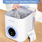 300 Professional Deep Cleaning Detergent Tablets for All Baby Bottle Washers, Washer Tablets for Bottle Washer and Sterilizer and Dryer, Easy to Use