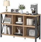 6 Cube Storage Organizer with Shelf - Industrial Bookcase by FATORRI
