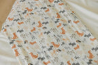 Copper Pearl Jumbo Premium Knit 3 Layer Stretchy Throw Blanket Rufus, Twin