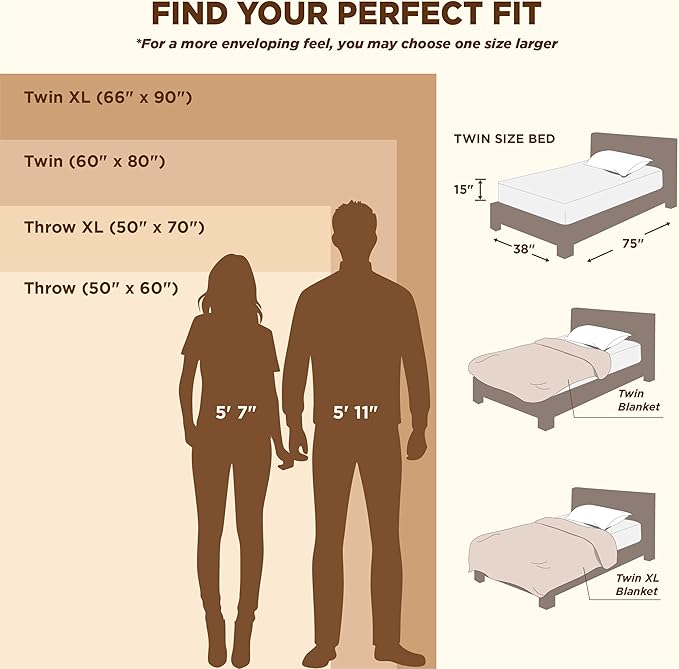 Bedsure GentleSoft Twin Blanket for Bed Light Taupe - Super Soft Cozy Blankets for Women Men Girls, Cute Fuzzy Fleece Throws for Bedroom Couch, 60x80 Inches