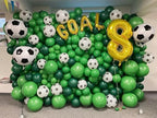 130pcs Green Balloons Different Sizes 18" 12" 10" 5" Party Latex Balloons for Birthday Dinosaur Baby Shower St. Patrick's Day Summer Jungle Forest Safari Party Decorations