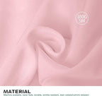 Surmente Pink Tablecloth 90 x 132-inch Rectangular Polyester Table Cloth for Weddings, Banquets, or Restaurants