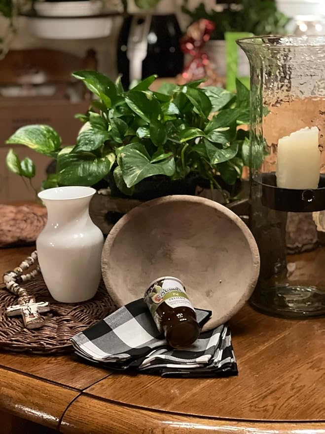 Floral Supply Online - 8" White Rose Vase and Flower Guide Booklet - Decorative Glass Flower Vase for Floral Arrangements, Weddings, Home Decor or Office.