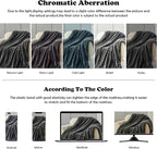 NEWCOSPLAY Faux Fur Throw Blanket Grey Bubble Blanket Thick Warm Soft for Couch Sofa Bed 550GSM (Grey, Throw(50"x60"))